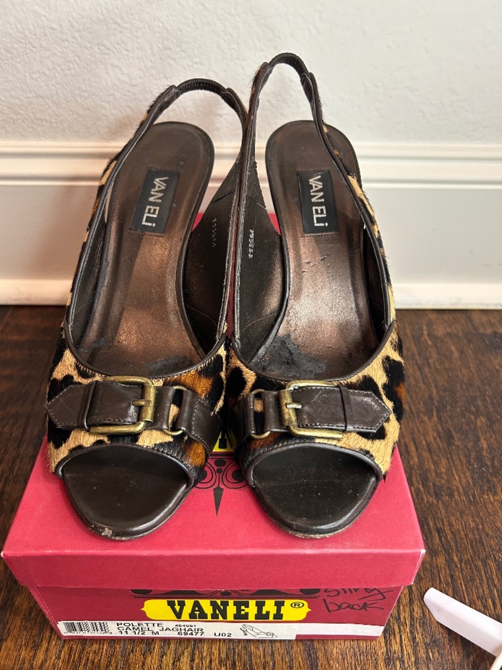 SIZE 11.5 Sling Pumps